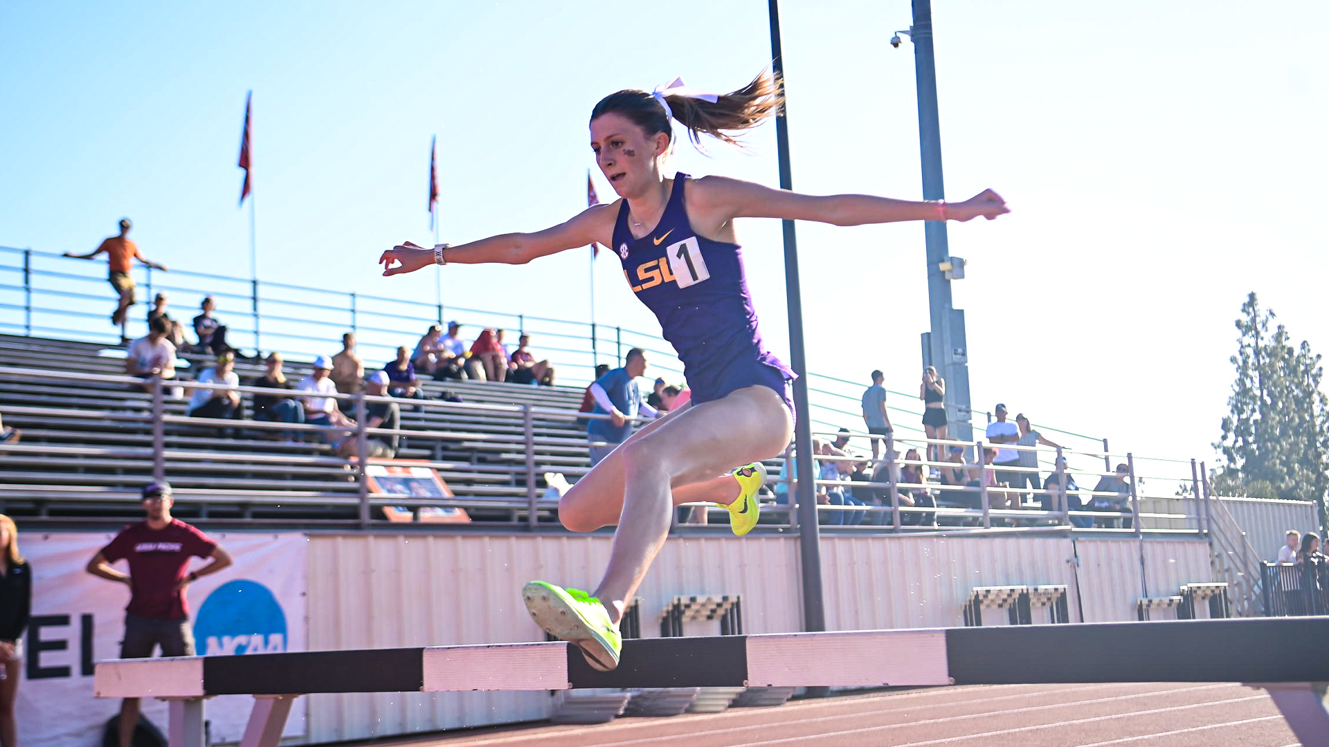 Callie Hardy Runs No. 5 3000-Meter Steeple Time in LSU History on Day ...