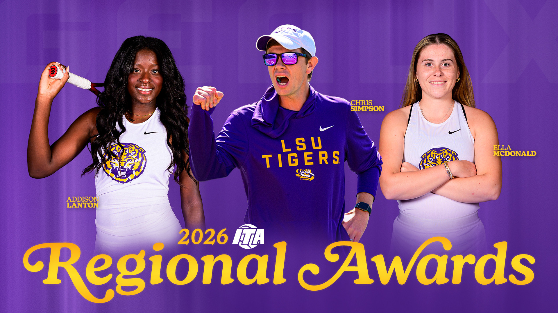 Lanton, McDonald, Simpson Collect ITA Regional Awards - LSU - The ...