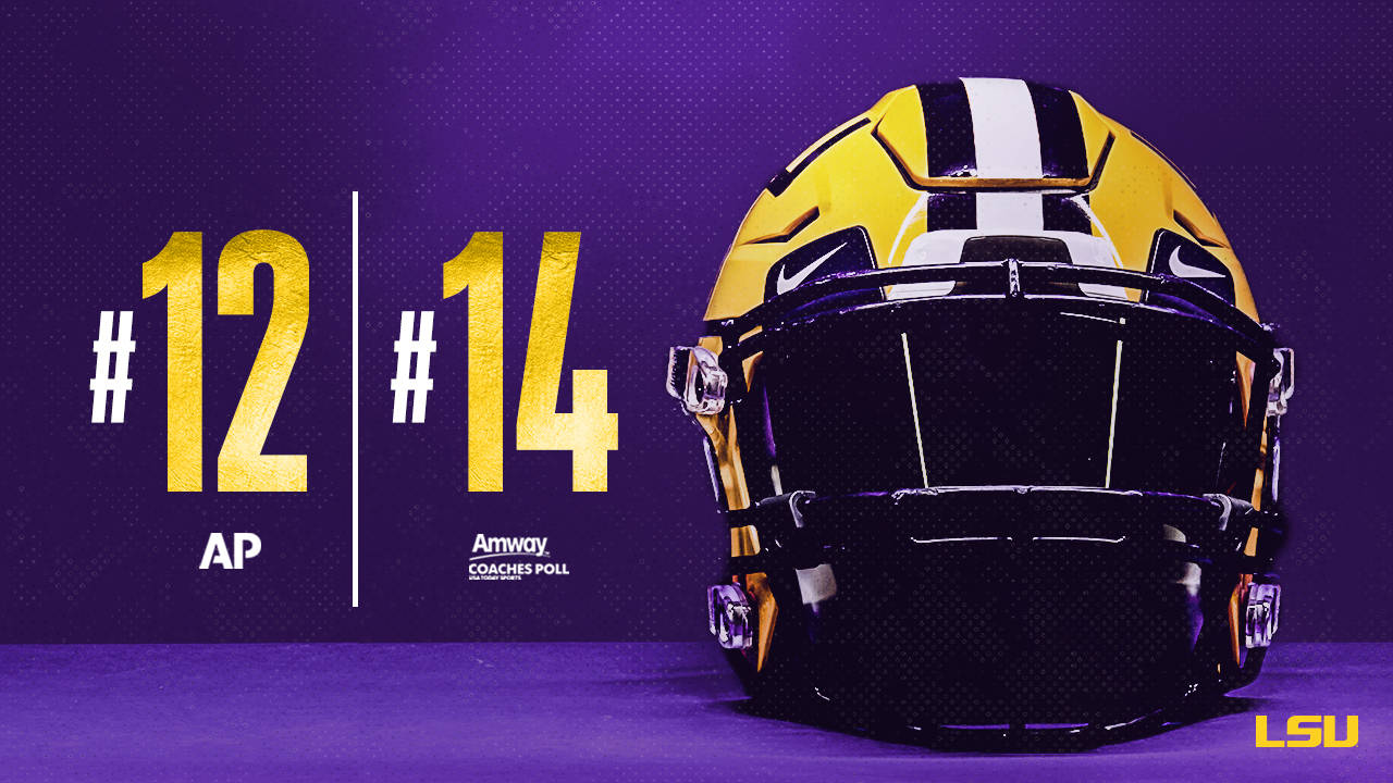 Nov. 25 Football National Rankings – LSU