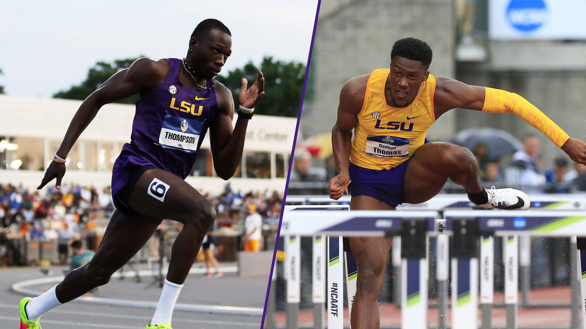 Thomas, Thompson Show Out in Jamaica - LSU - The Official Athletics Website