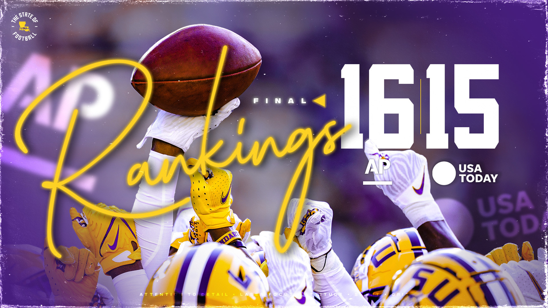 Jan. 10 Football National Rankings - LSU - The Official Athletics Website
