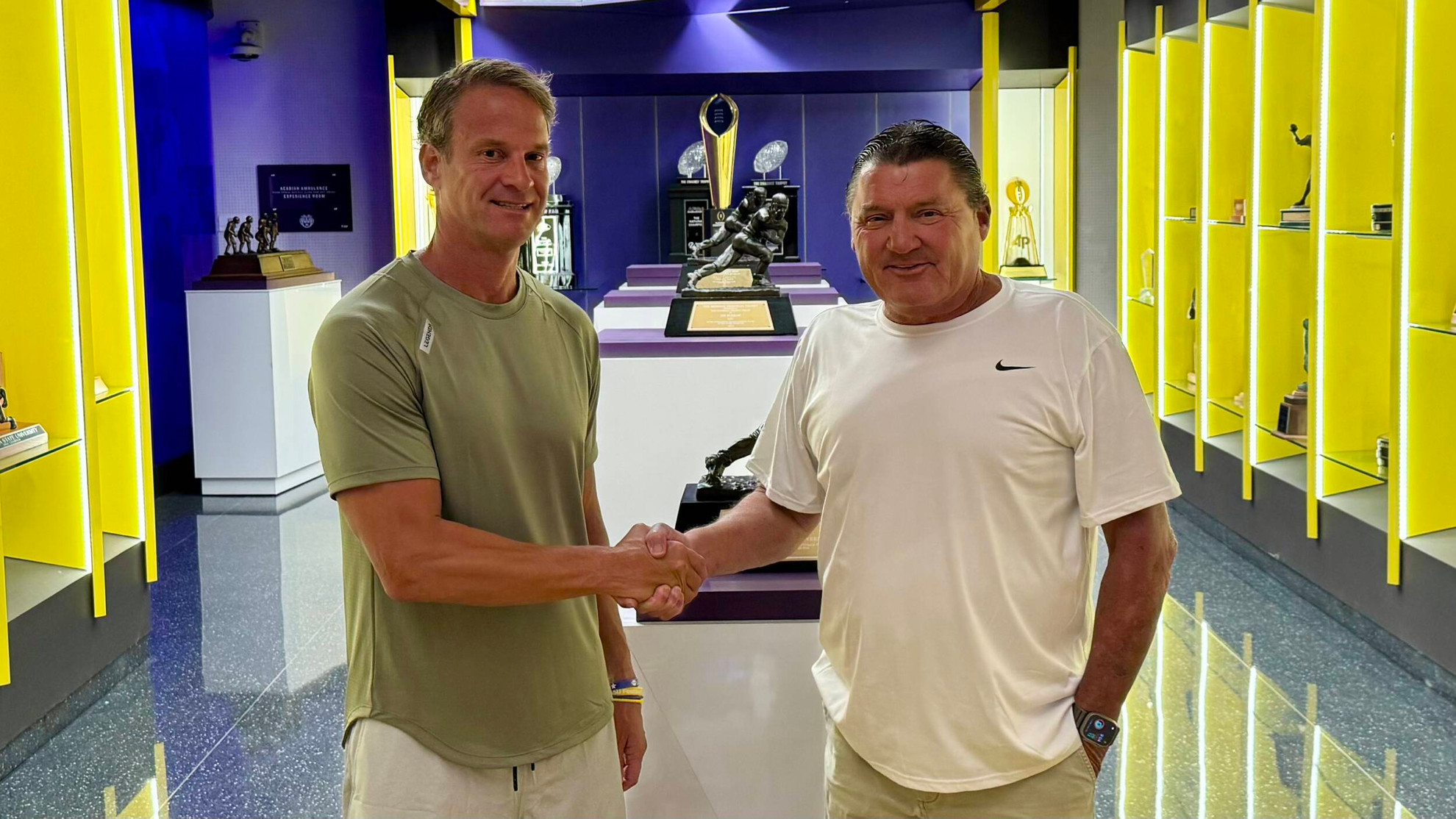 Lane Kiffin Adds Ed Orgeron to Football Staff - LSUsports.net - The  Official Website of LSU Athletics