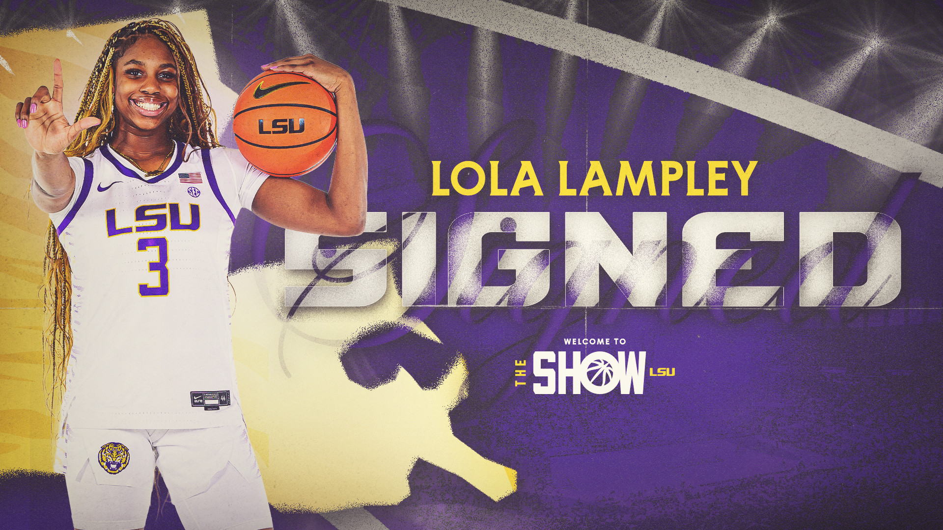 Lofla Sign LSU Signs Elite Guard Lola Lampley - LSU - The Official Athletics Website